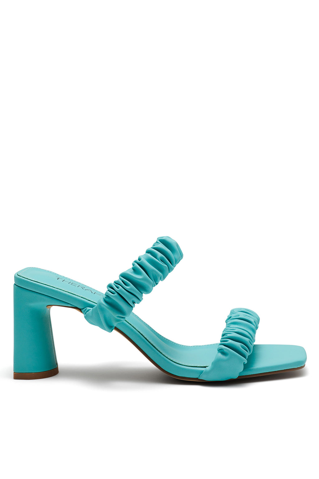 Therapy Kava Block Heel Seafoam by Selfie Leslie Australia