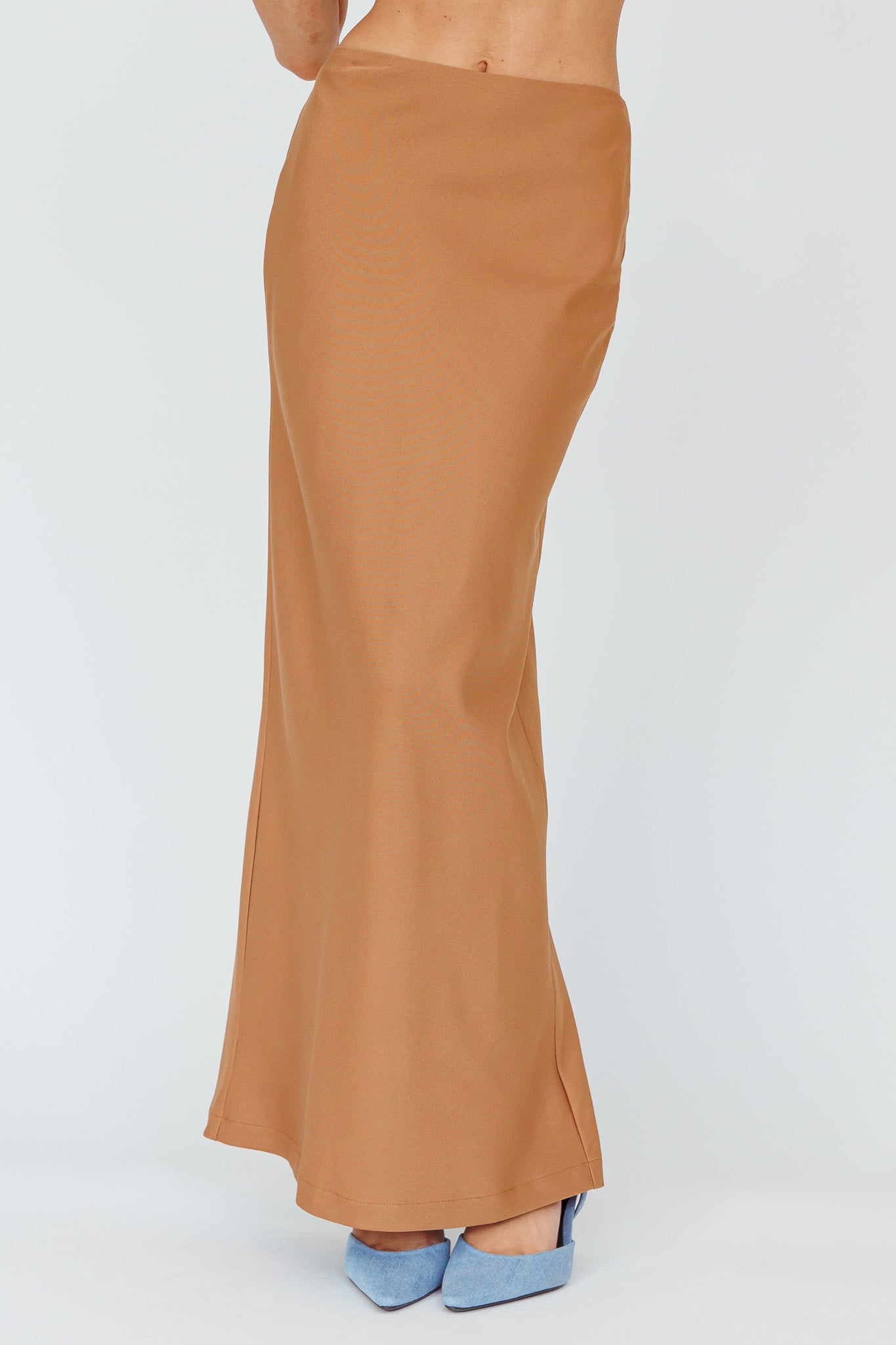 Valencia Flare Midi Skirt Mocha by Selfie Leslie Australia