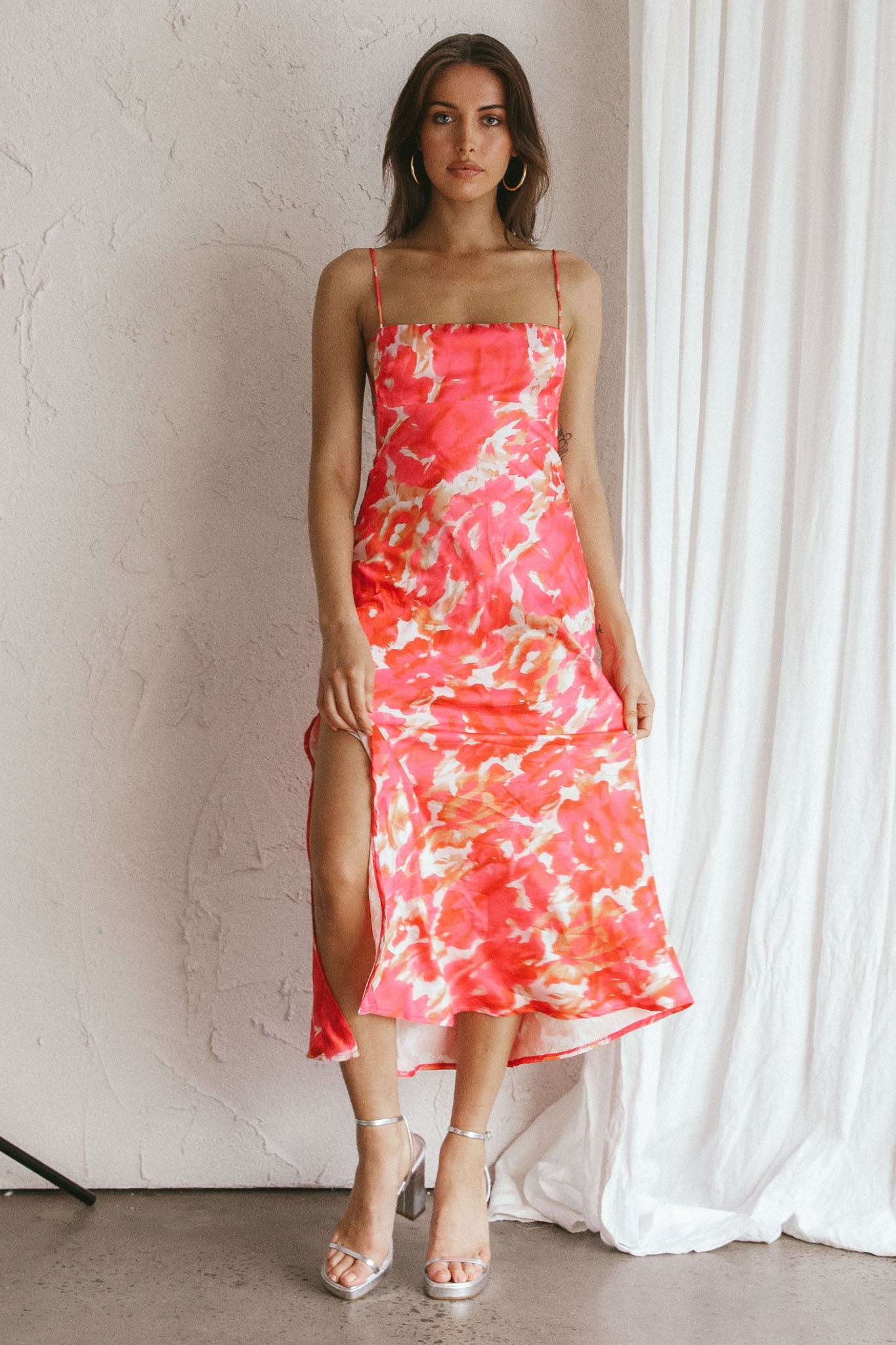 knee length dresses for ladies The Ava Midi Dress main image 1