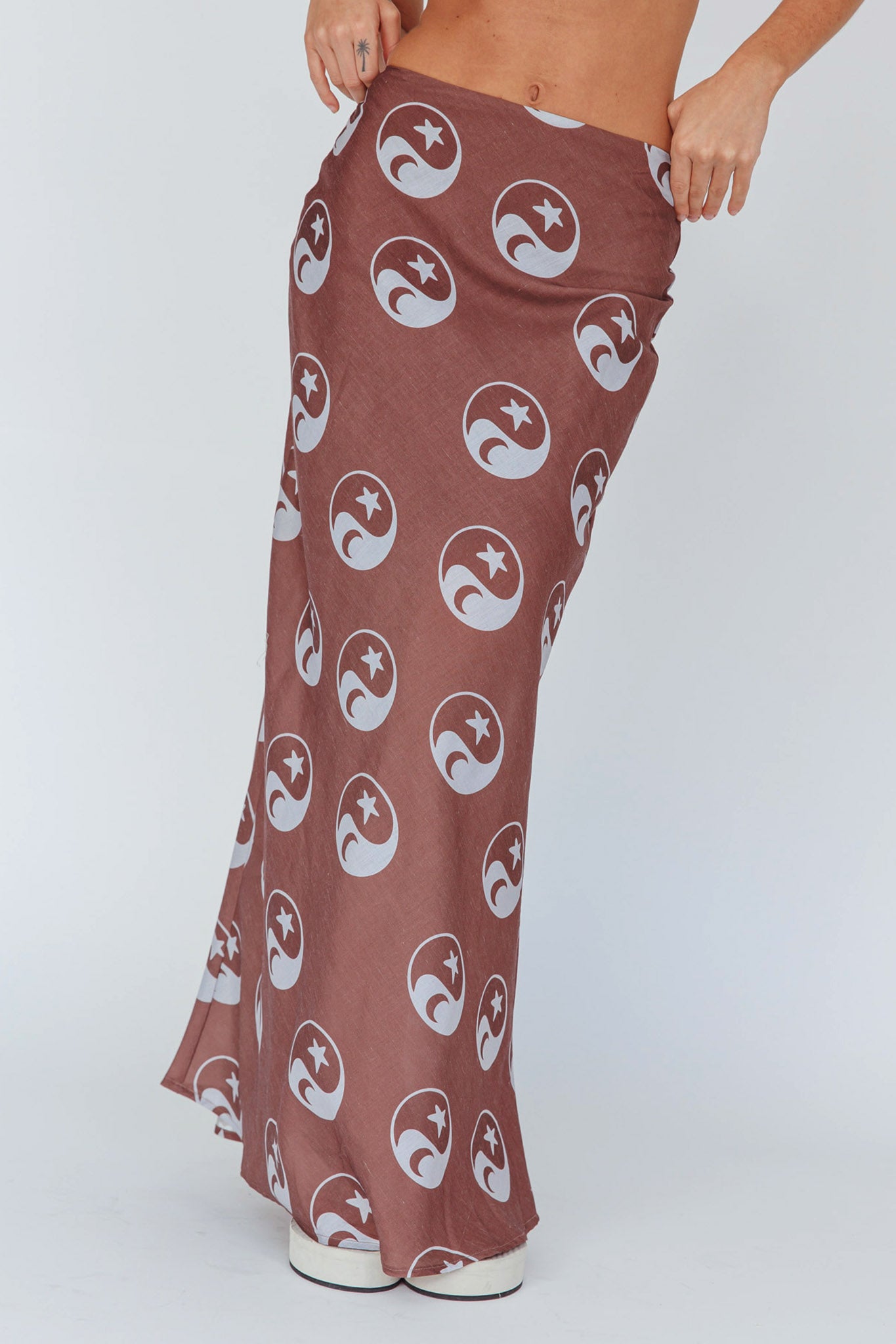 Just A Hunch Maxi Skirt Yin Yang Coco by Selfie Leslie Australia