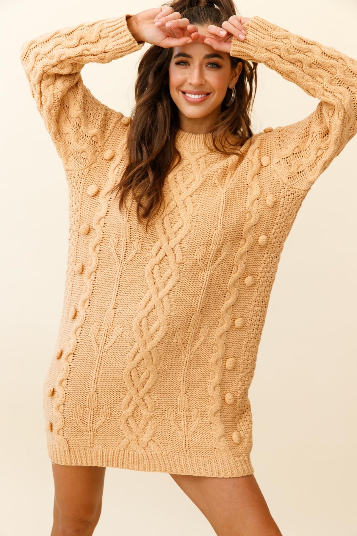 zalando knitted dresses Dress Jumper Dress Mustard Figl Jumper Dress Mustard Yellow Size_14