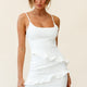 Frilled To Meet You Mini Dress White